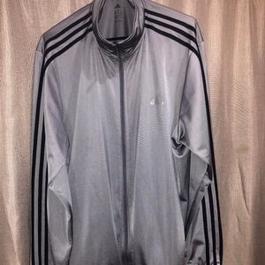 Grey ADIDAS Track Jacket